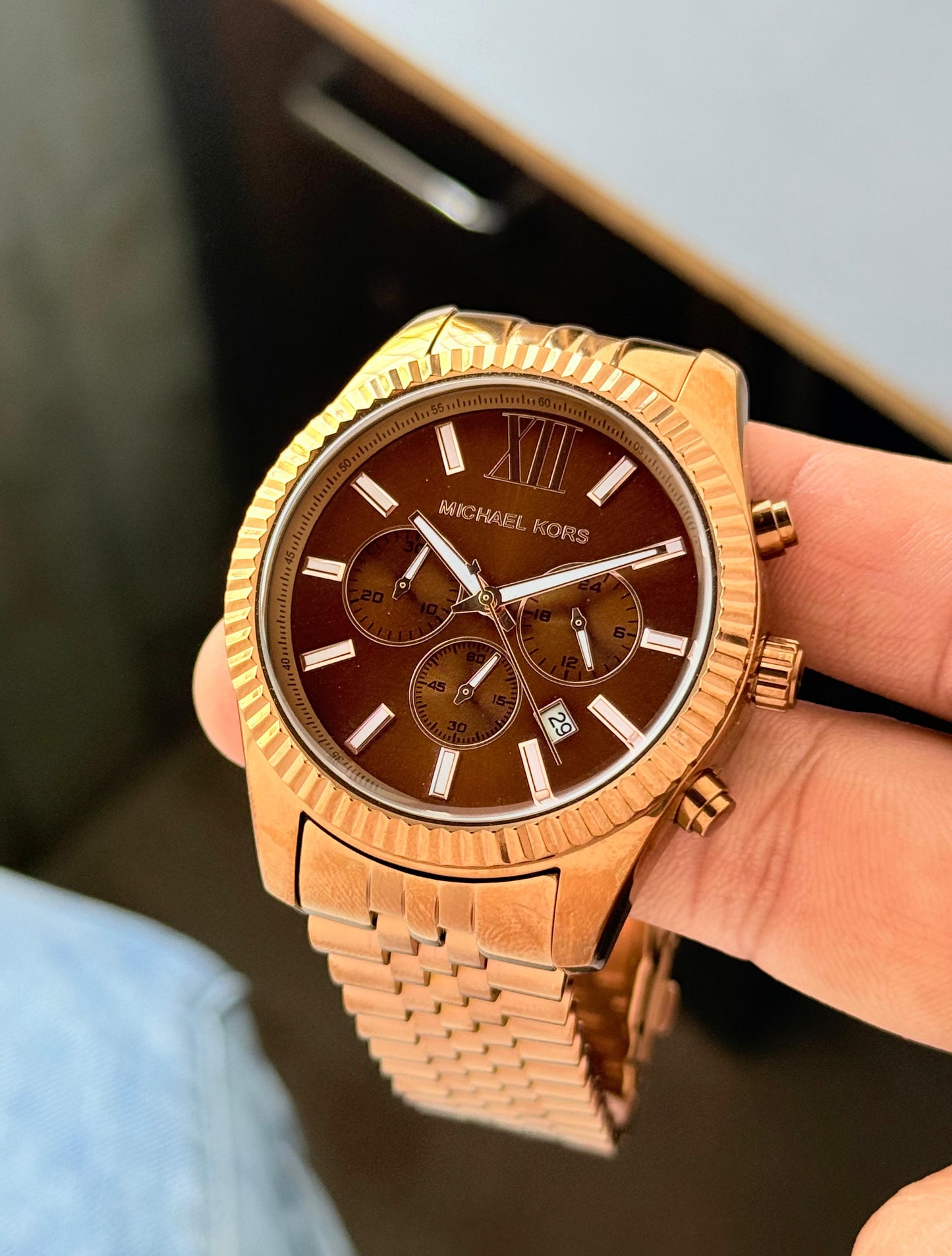 Premium Michael Kors Lexington Chronograph Collections