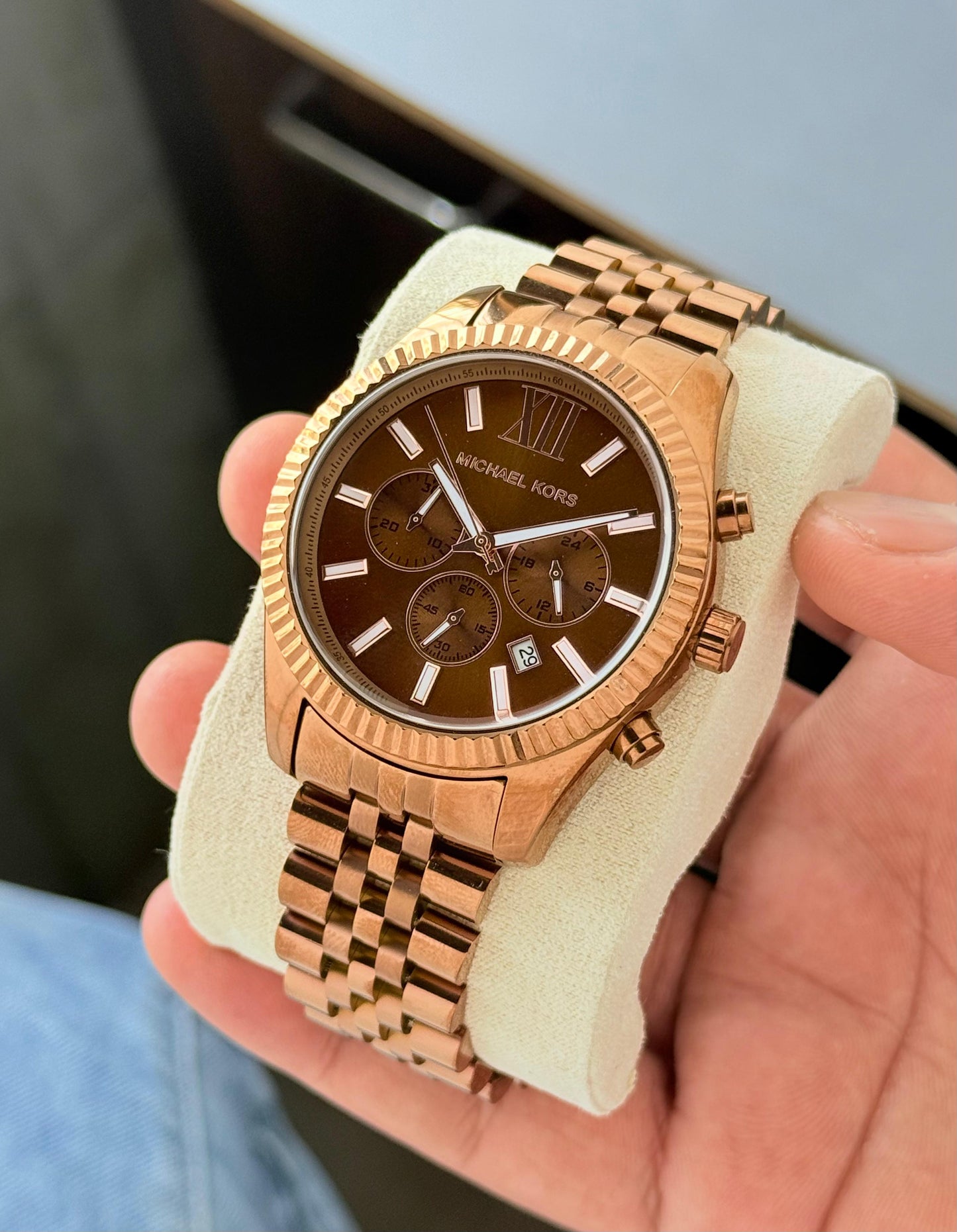 Premium Michael Kors Lexington Chronograph Collections