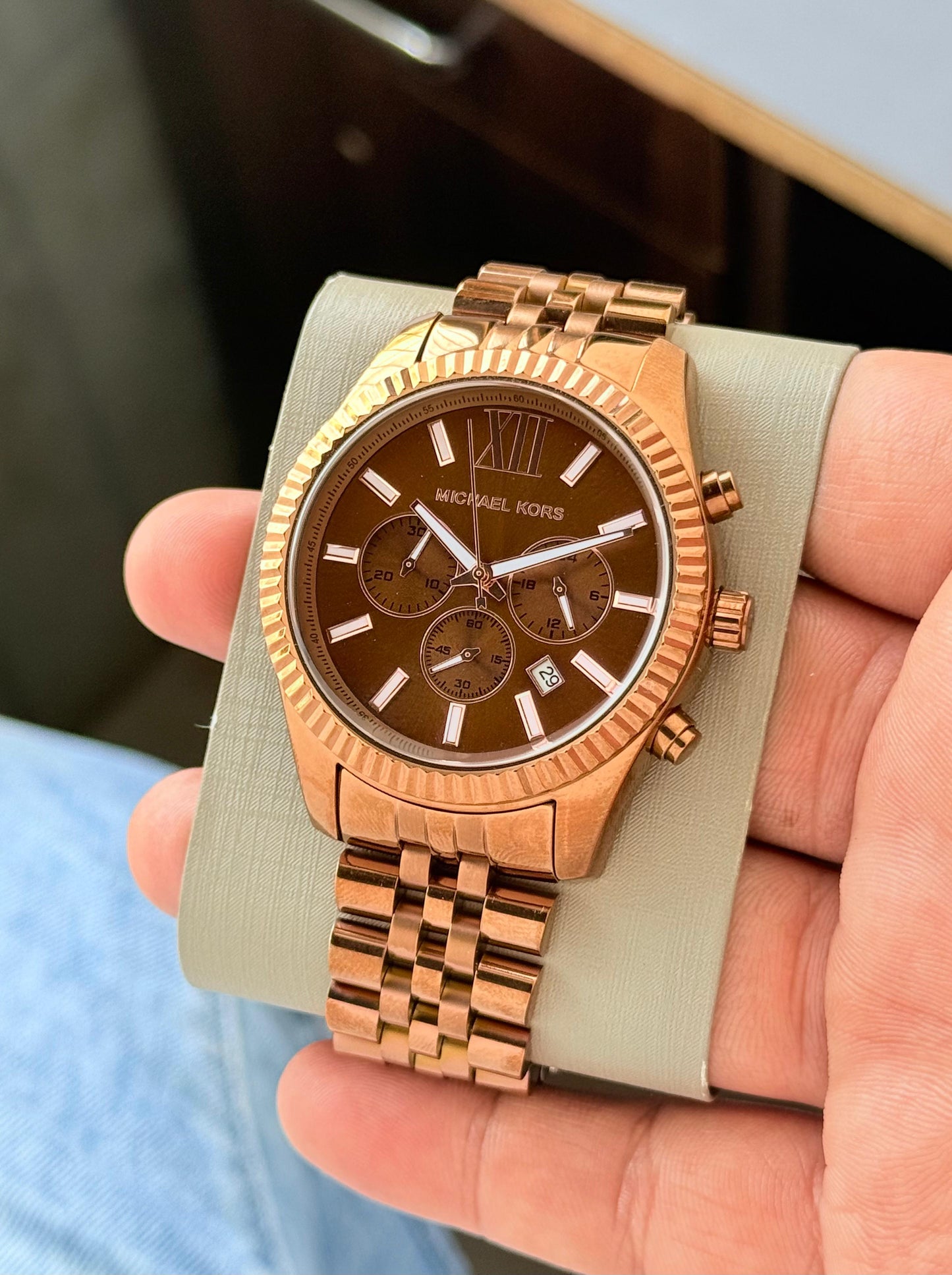 Premium Michael Kors Lexington Chronograph Collections