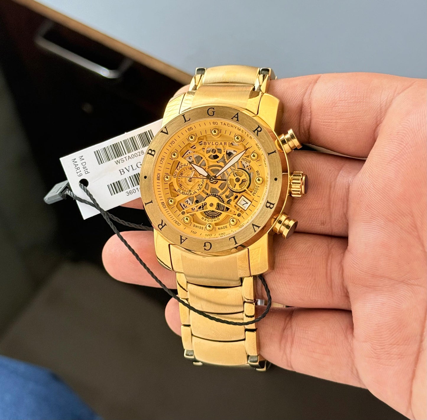 PREMIUM BVLGARI NUCLEAR WEAPON SERIES JAPANESE CHRONOGRAPH COLLECTION