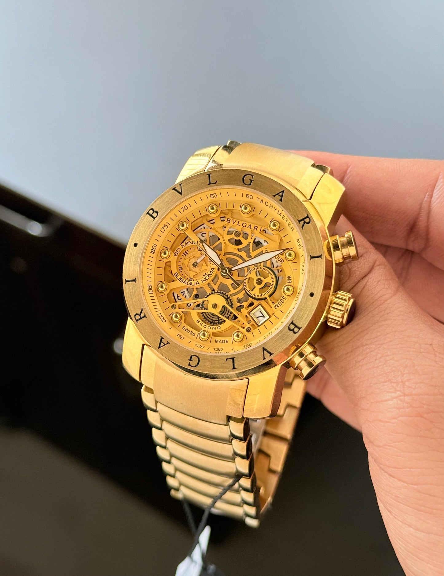 PREMIUM BVLGARI NUCLEAR WEAPON SERIES JAPANESE CHRONOGRAPH COLLECTION