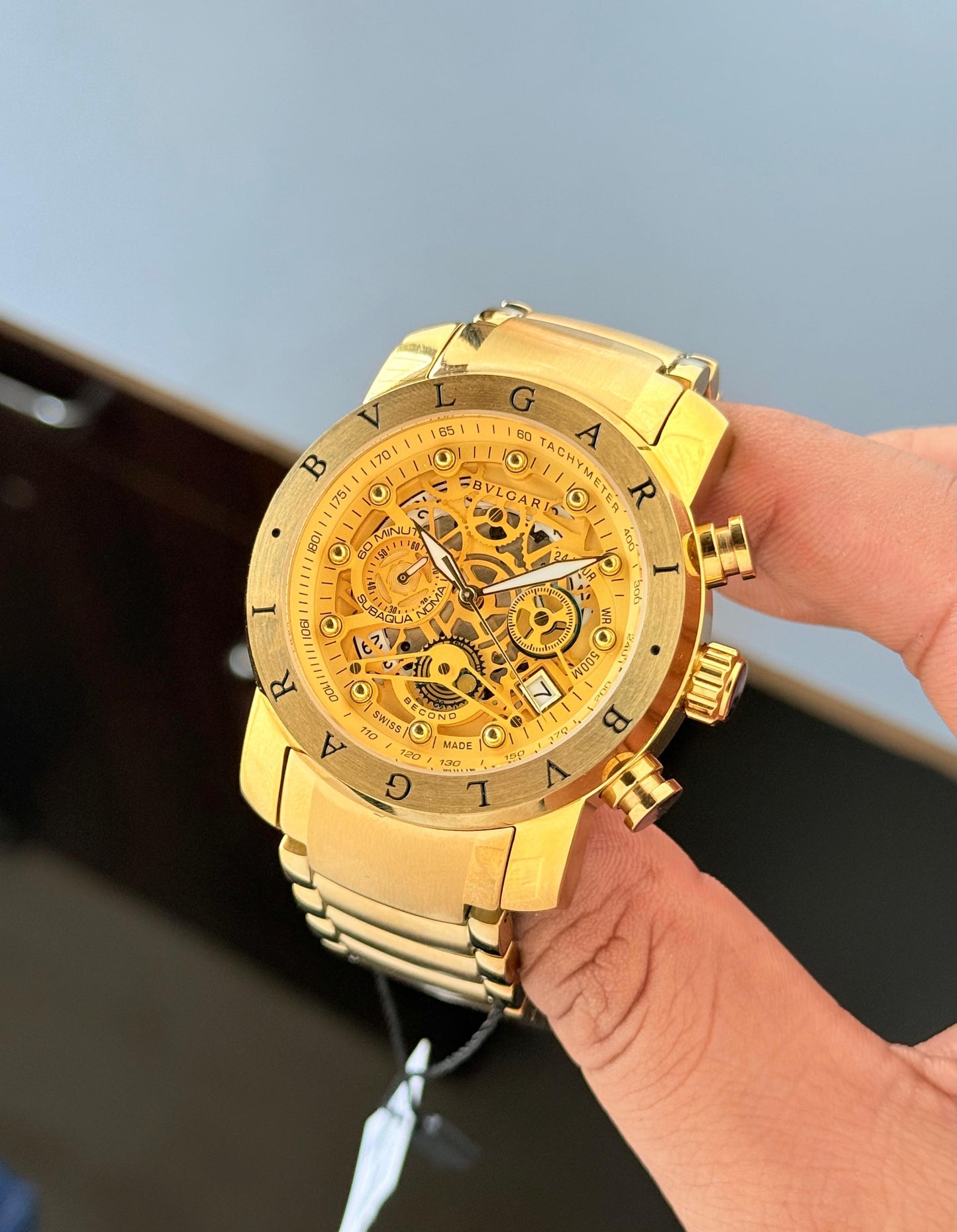 PREMIUM BVLGARI NUCLEAR WEAPON SERIES JAPANESE CHRONOGRAPH COLLECTION